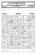 Map Image 015, Nobles County 1987